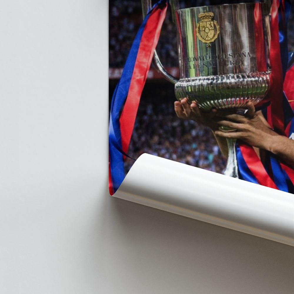 Poster Andrés Iniesta Coupe