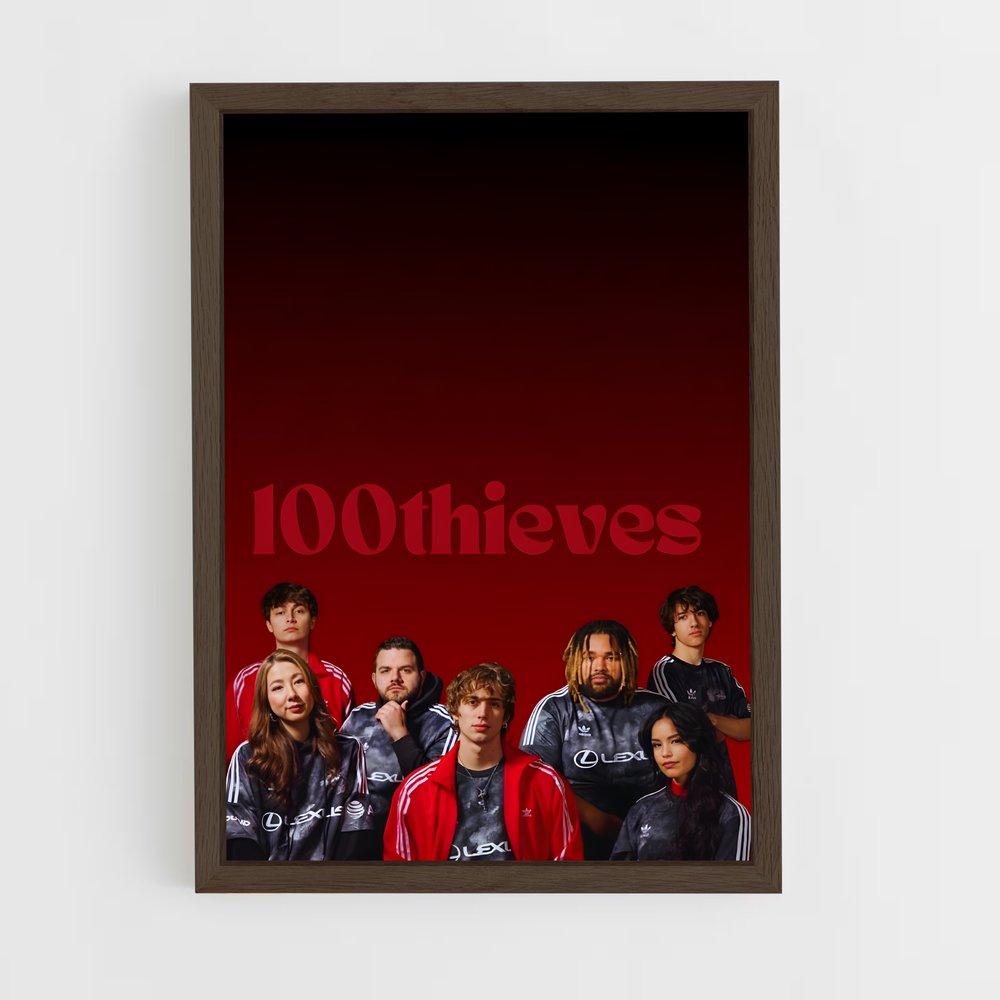 ap-100 thieves-4 cadre Bois foncé