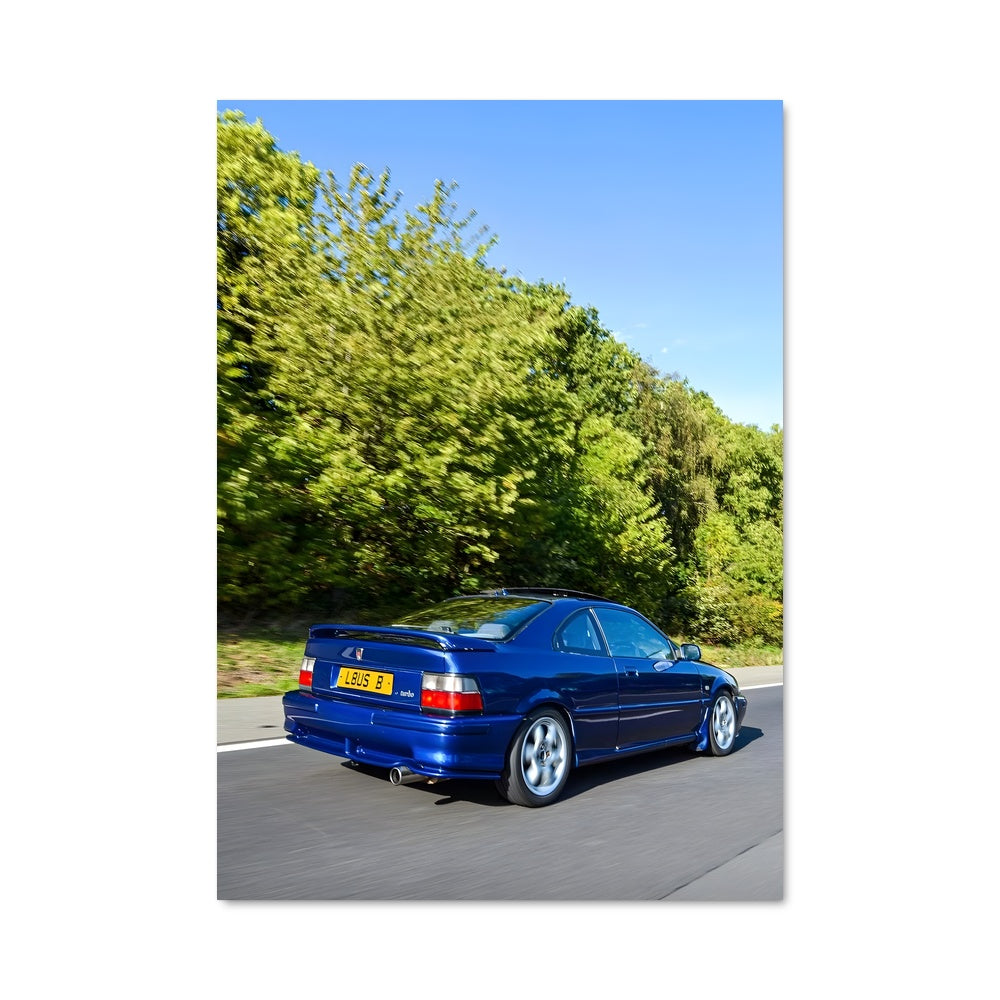 Poster 220 turbo coupe 79543