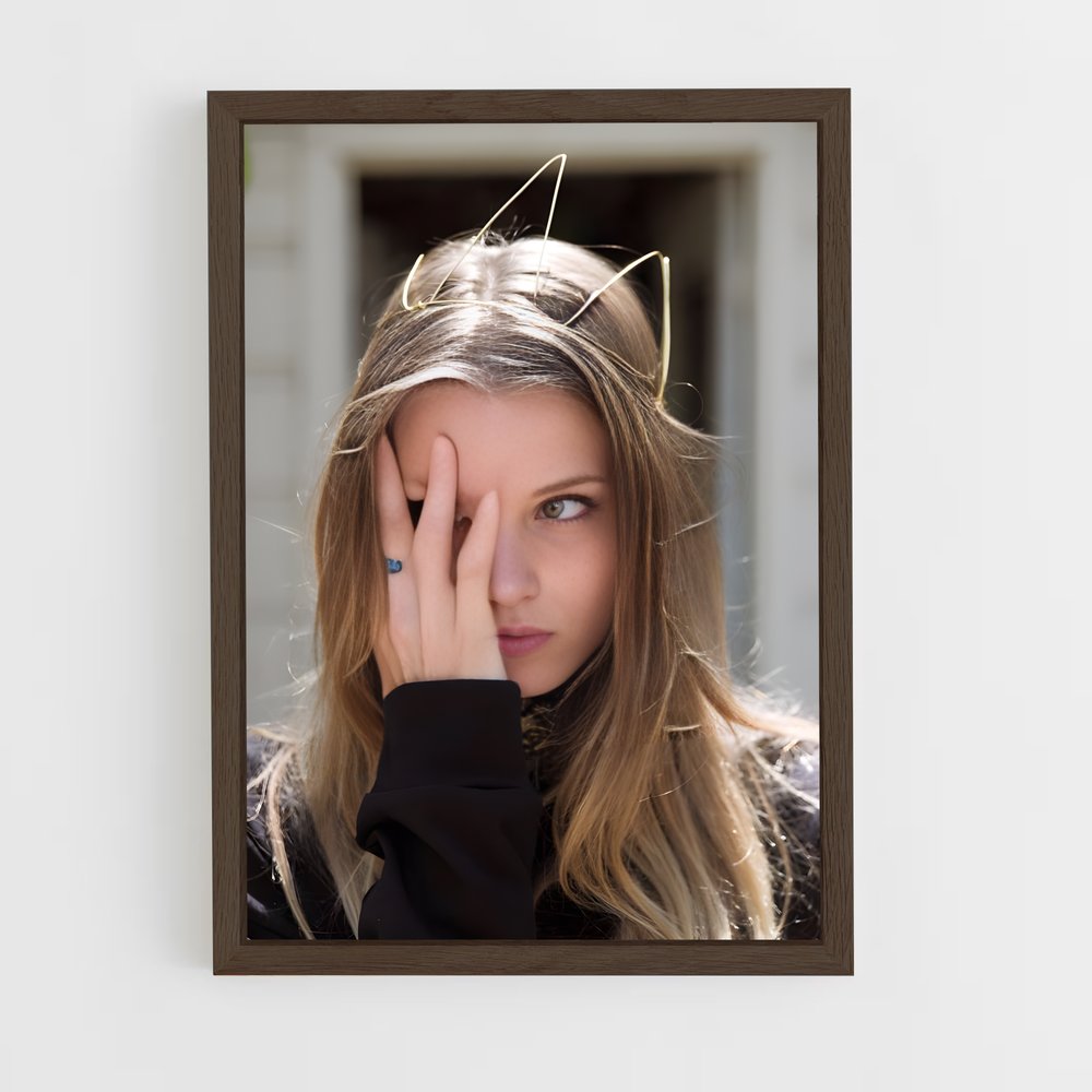 ap-abbey lee kershaw-9 cadre Bois foncé