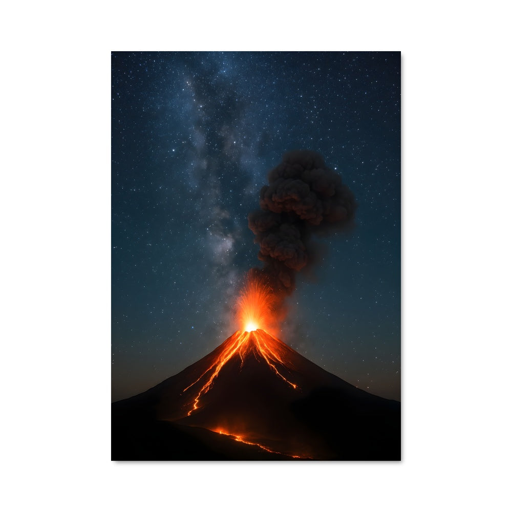 Poster Active volcano 96150