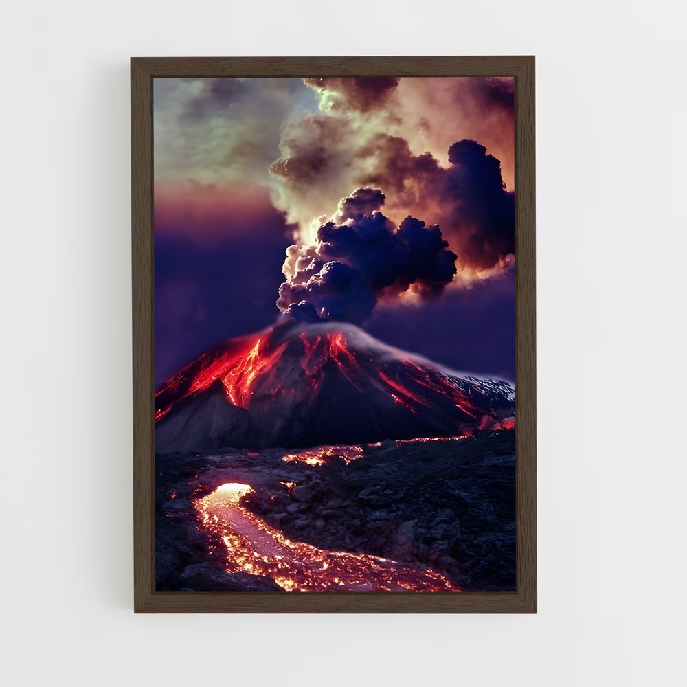 ap-active volcano-9 cadre Bois foncé
