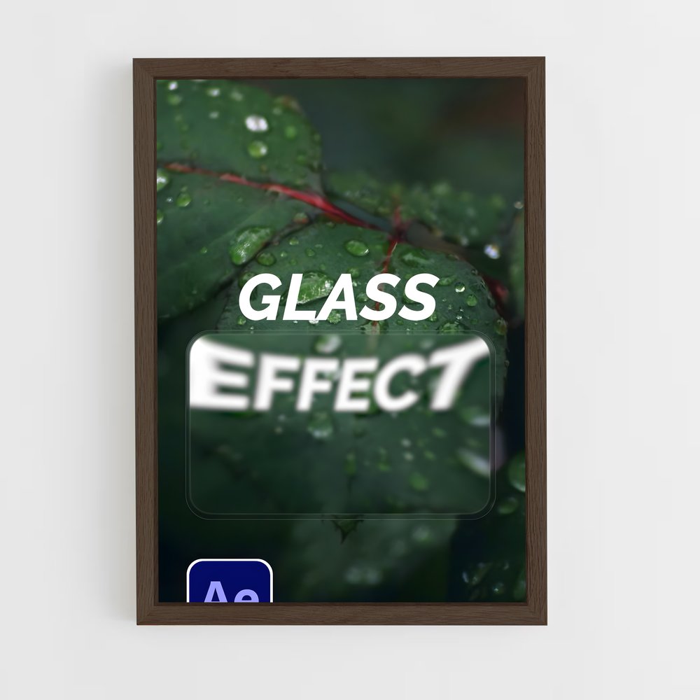 ap-after effects-4 cadre Bois foncé
