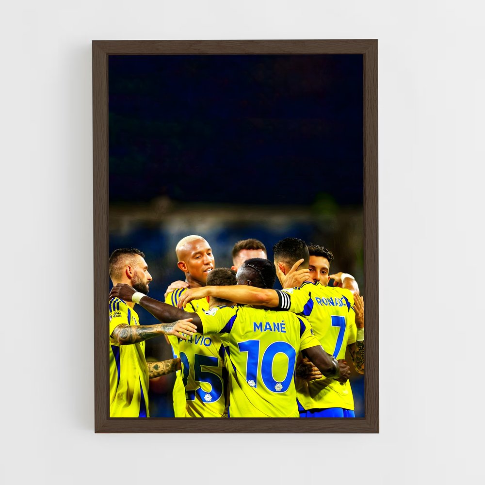 ap-al fayha fc-2 cadre Bois foncé