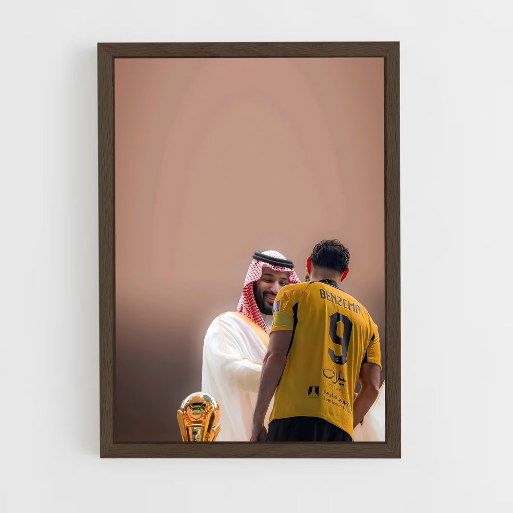 ap-al ittihad fc-3 cadre Bois foncé