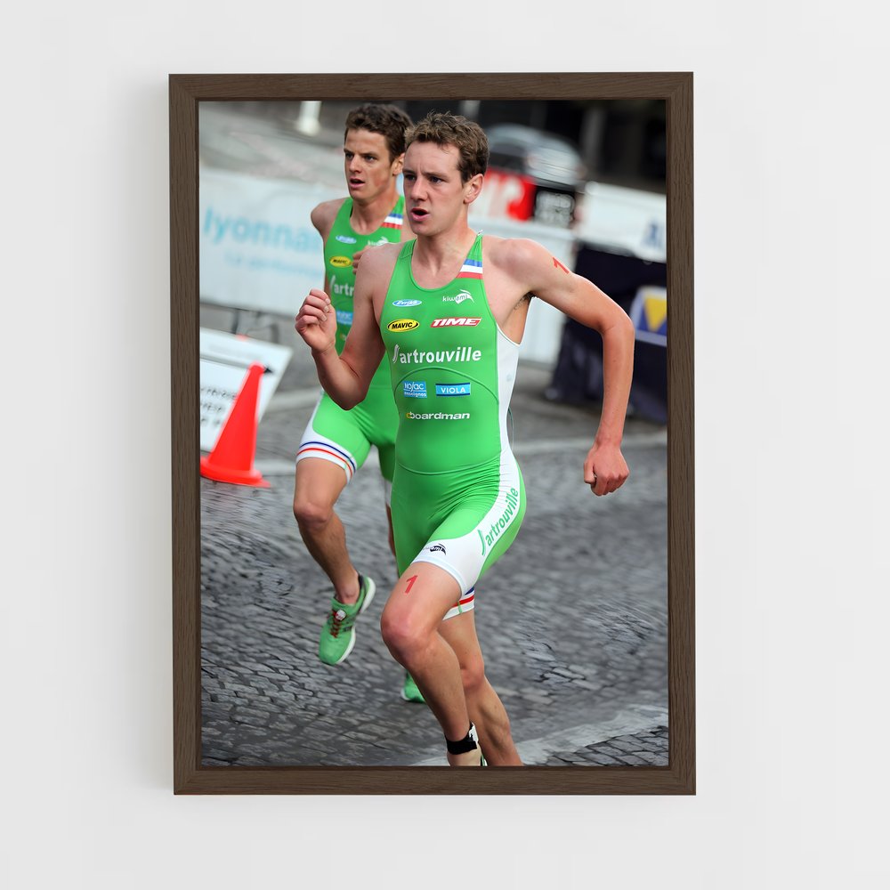 ap-alistair brownlee-1 cadre Bois foncé
