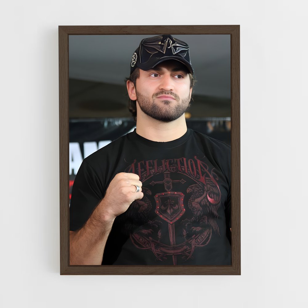 ap-andrei arlovski-2 cadre Bois foncé