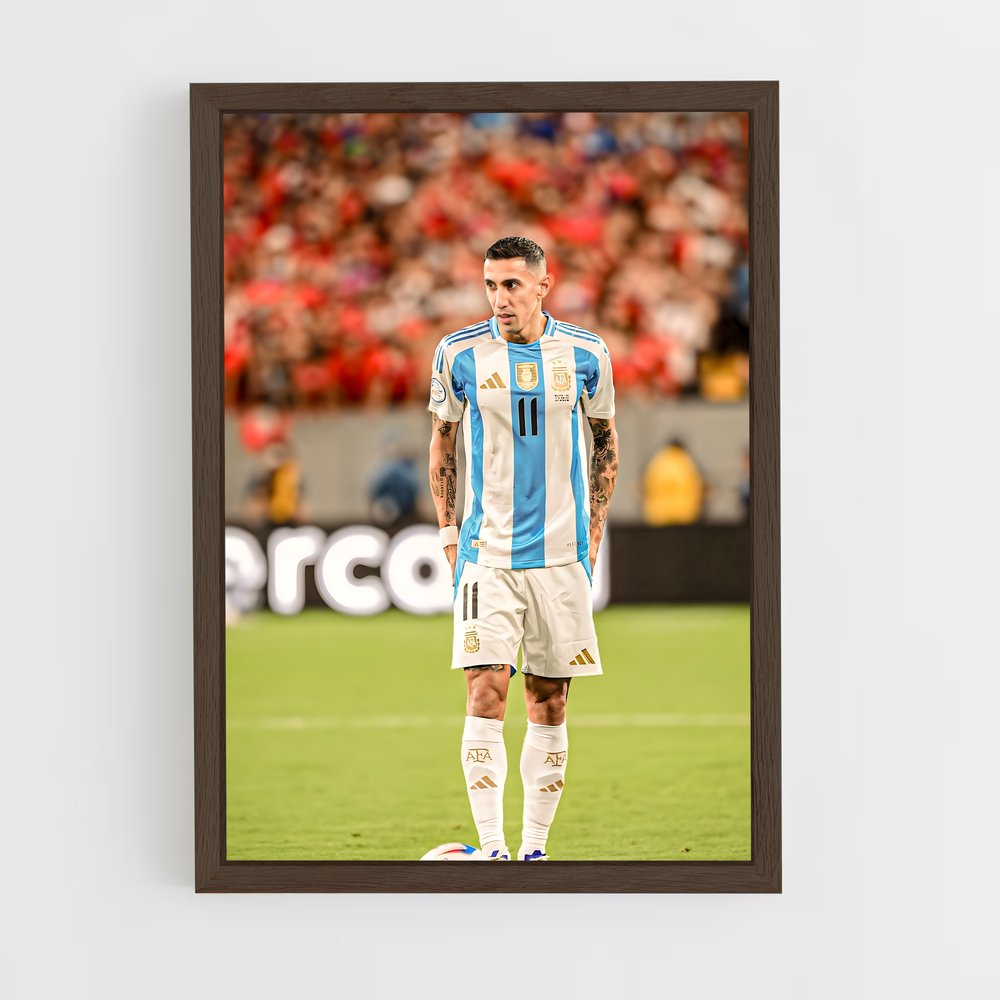 ap-angel di maria-2 cadre Bois foncé