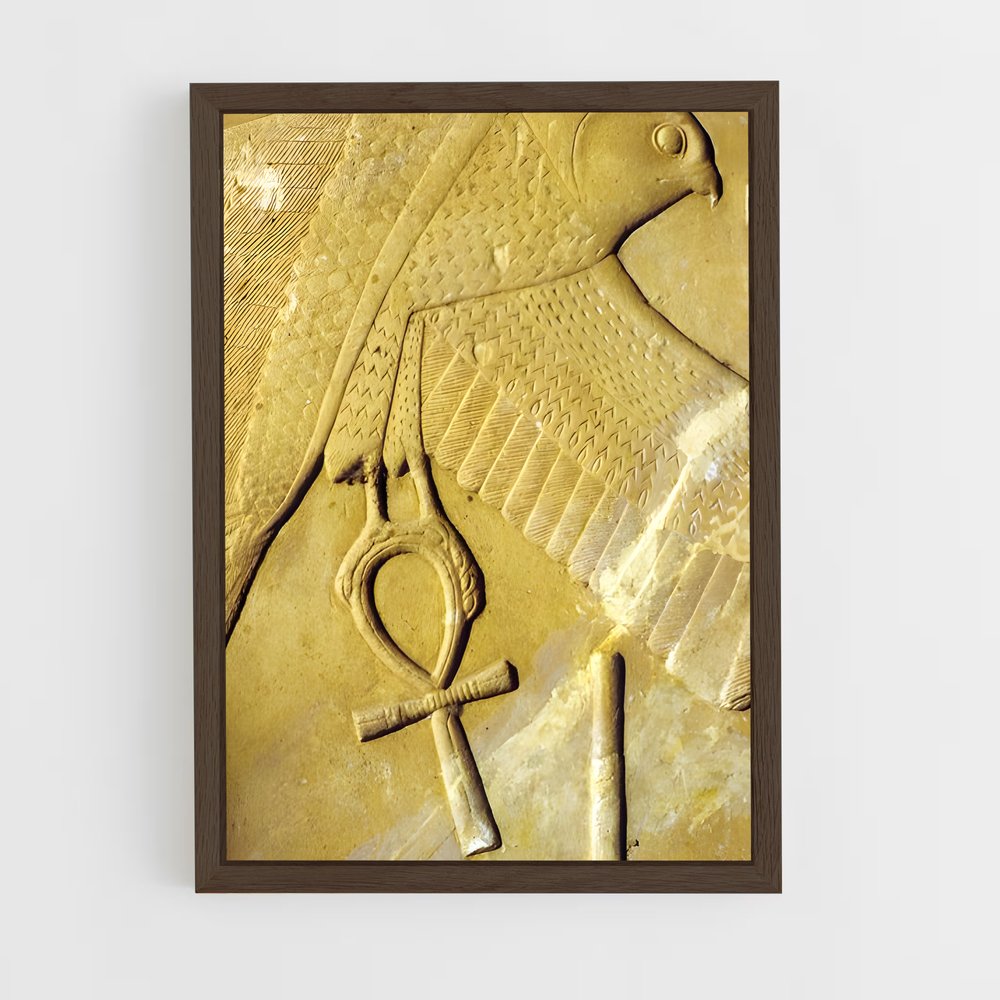 ap-ankh-10 cadre Bois foncé