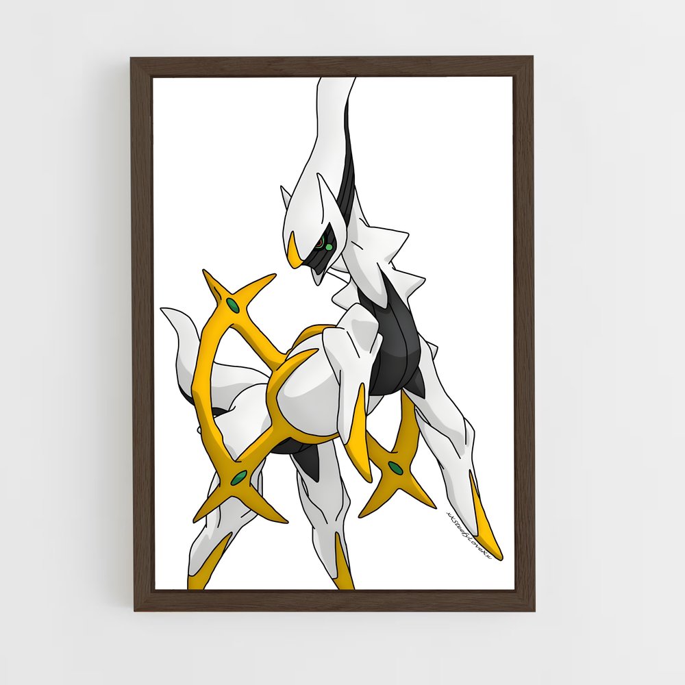 ap-arceus-2 cadre Bois foncé