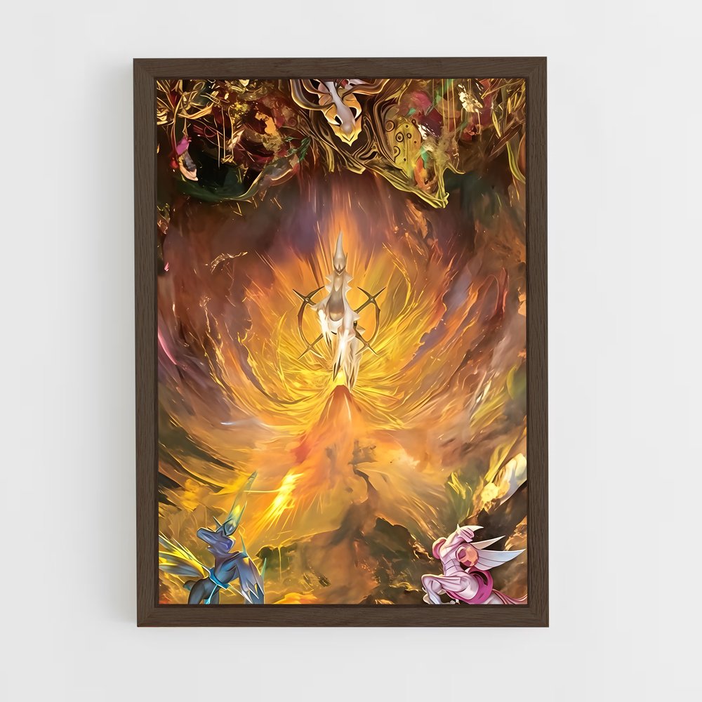 ap-arceus-5 cadre Bois foncé