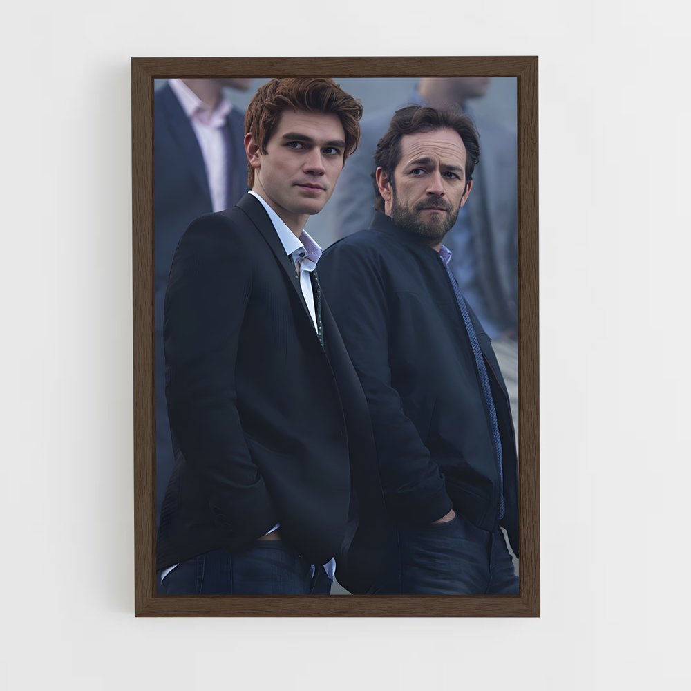 ap-archie andrews-3 cadre Bois foncé