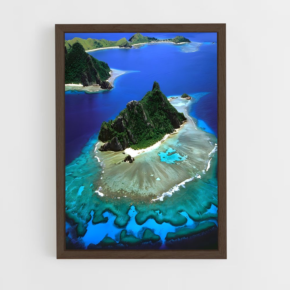 ap-archipelago-3 cadre Bois foncé
