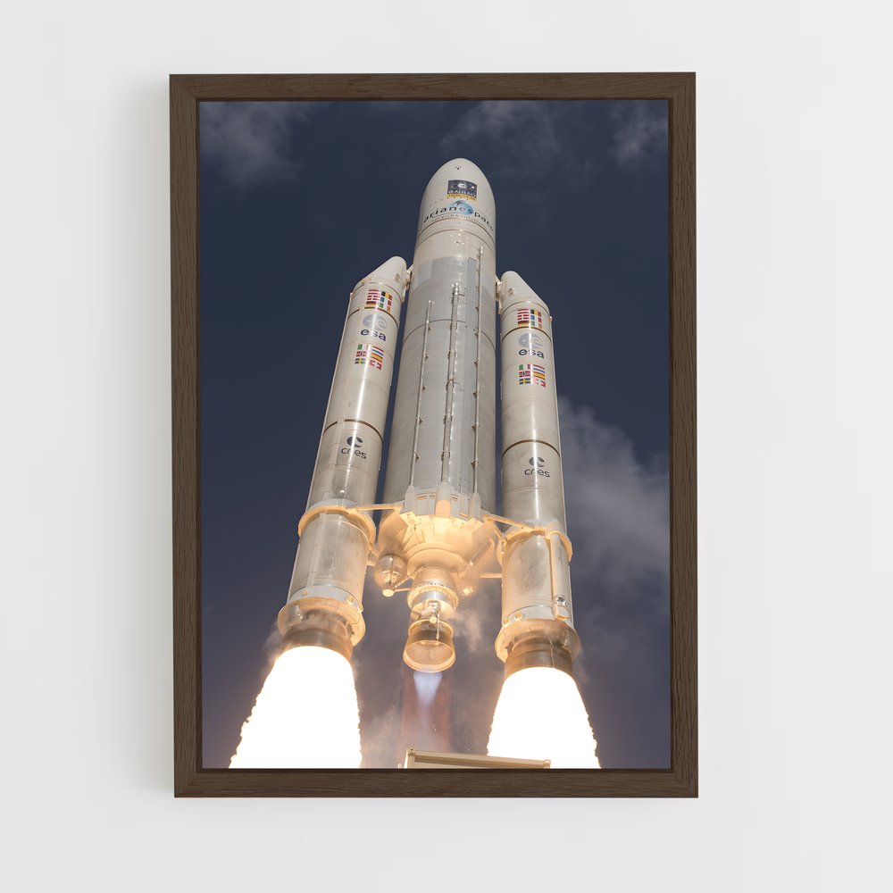 ap-ariane 5-1 cadre Bois foncé
