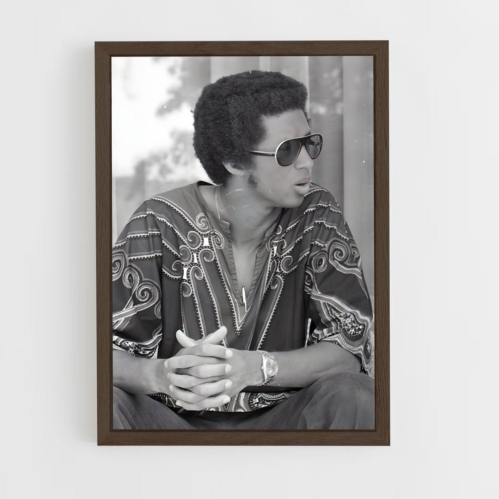 ap-arthur ashe-6 cadre Bois foncé