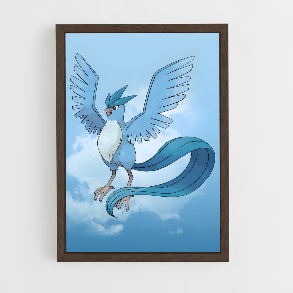 ap-articuno-5 cadre Bois foncé