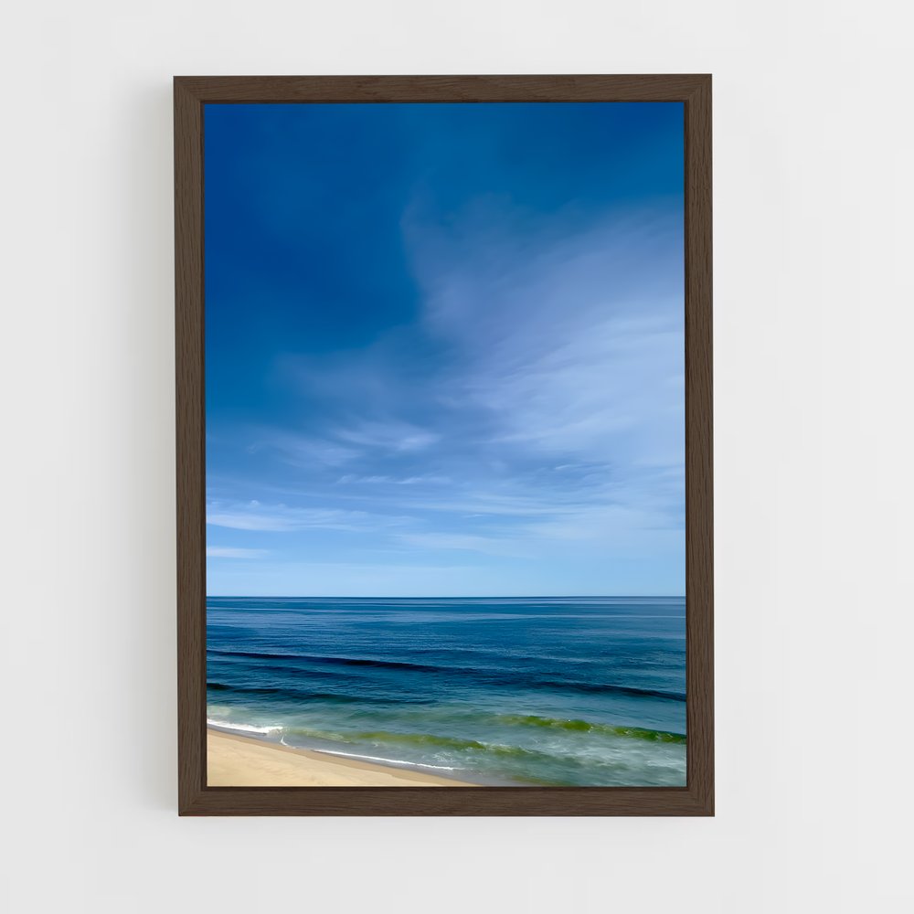 ap-atlantic ocean-1 cadre Bois foncé