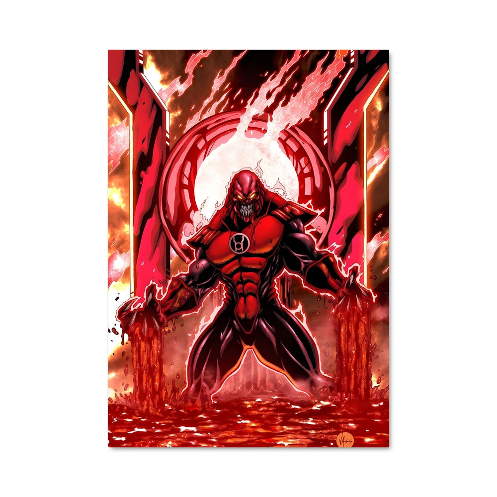 Poster Rage Rouge