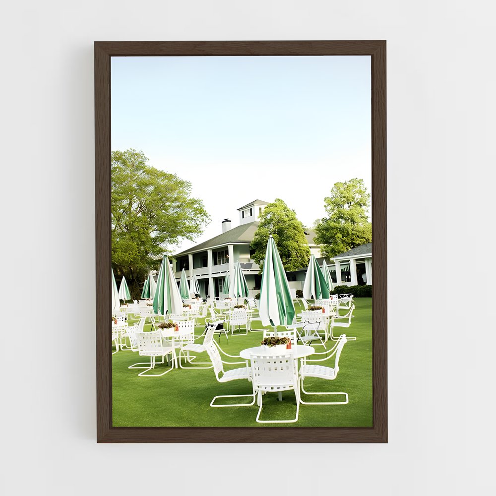 ap-augusta national golf club-2 cadre Bois foncé
