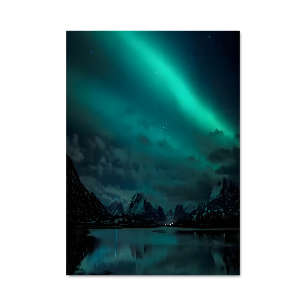 Poster Aurora borealis 94344