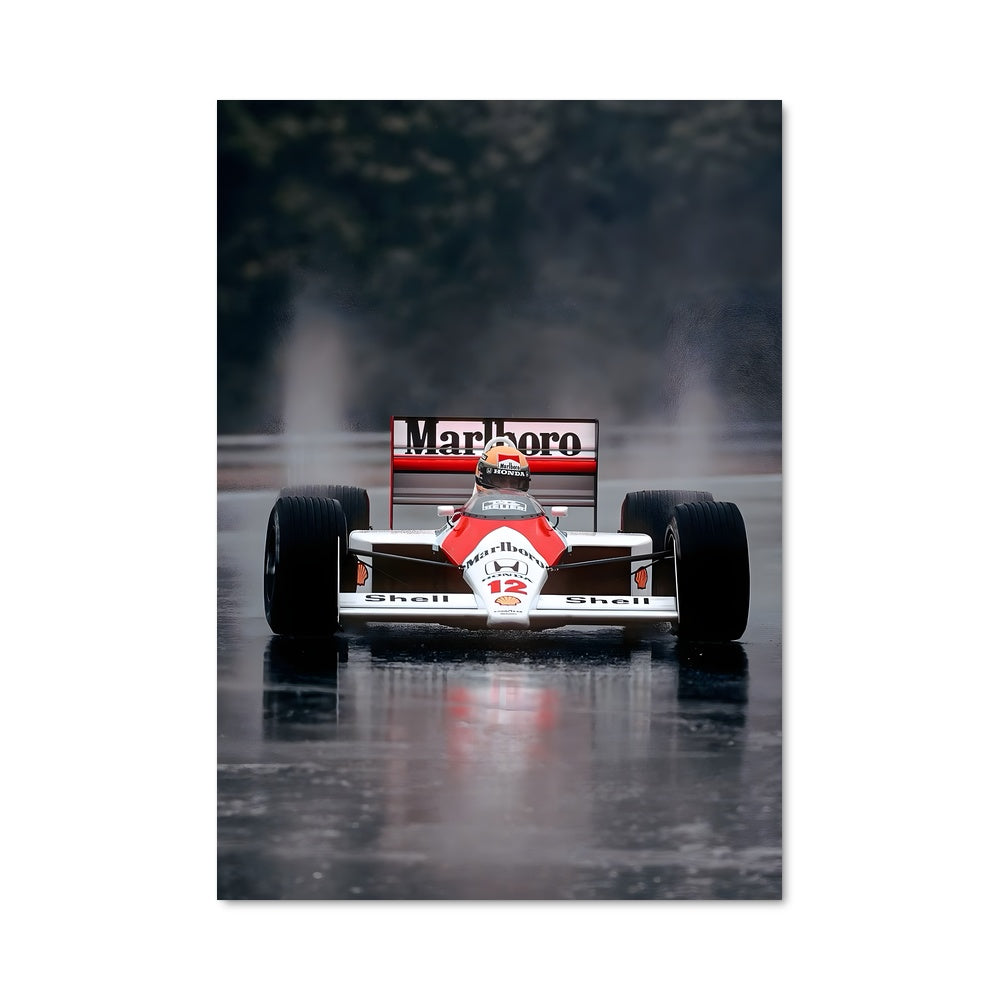 Poster Pluie de Vitesse