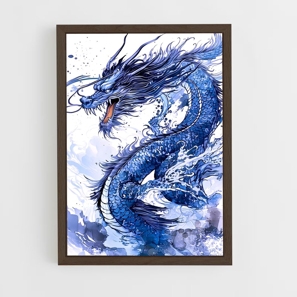 ap-azure dragon-11 cadre Bois foncé