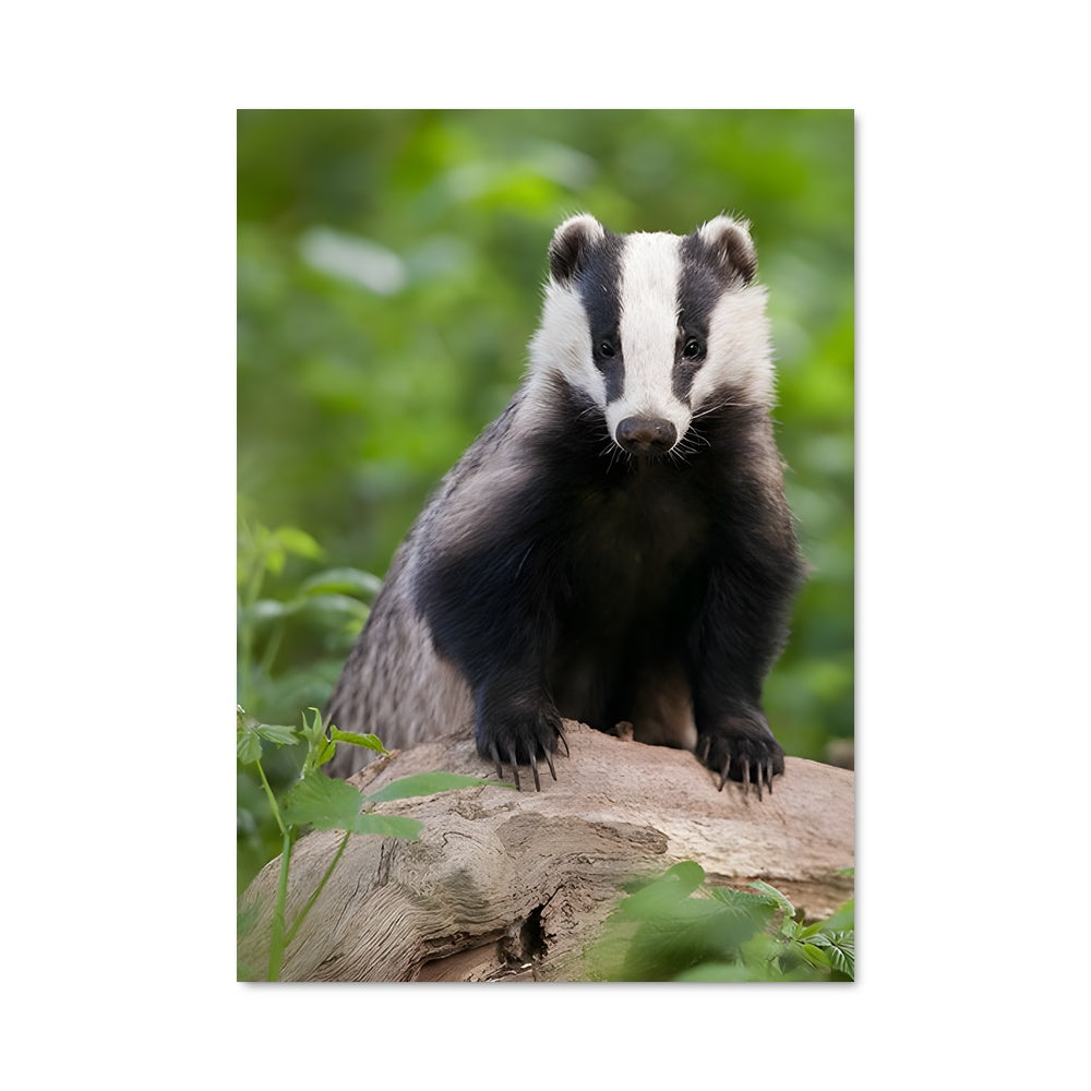 Poster Le Blaireau Mystérieux