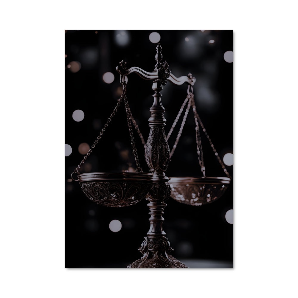 Poster Balance scale 18291