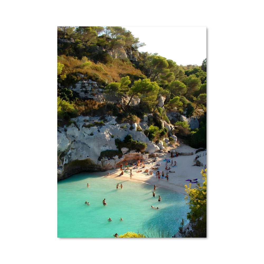 Poster Plage Baléares