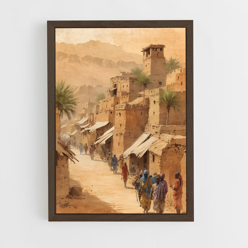 ap-bamako-7 cadre Bois foncé