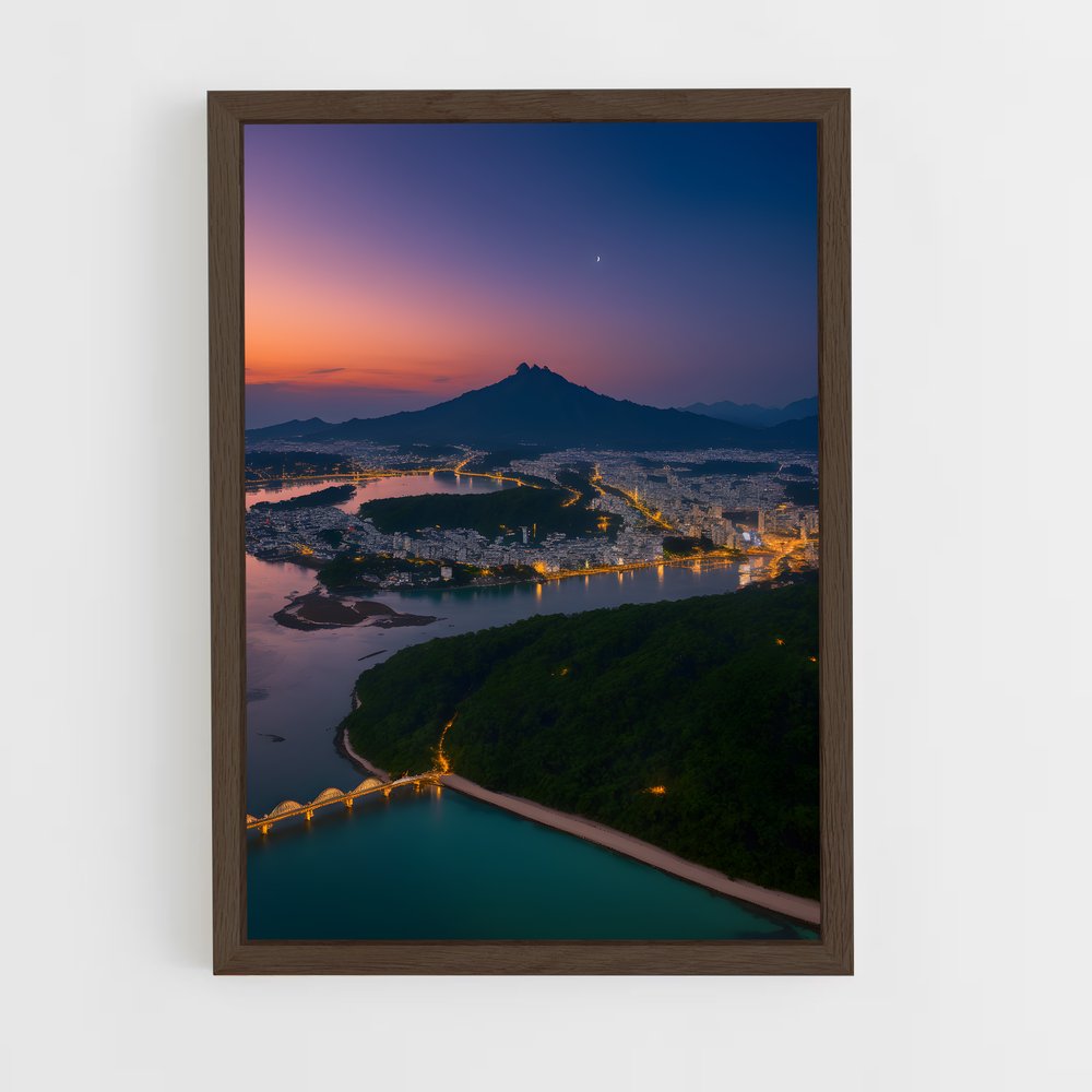 ap-bandar seri begawan-6 cadre Bois foncé