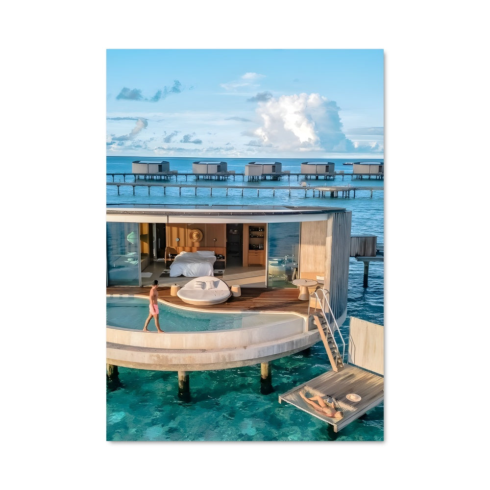 Poster Maison Flottante