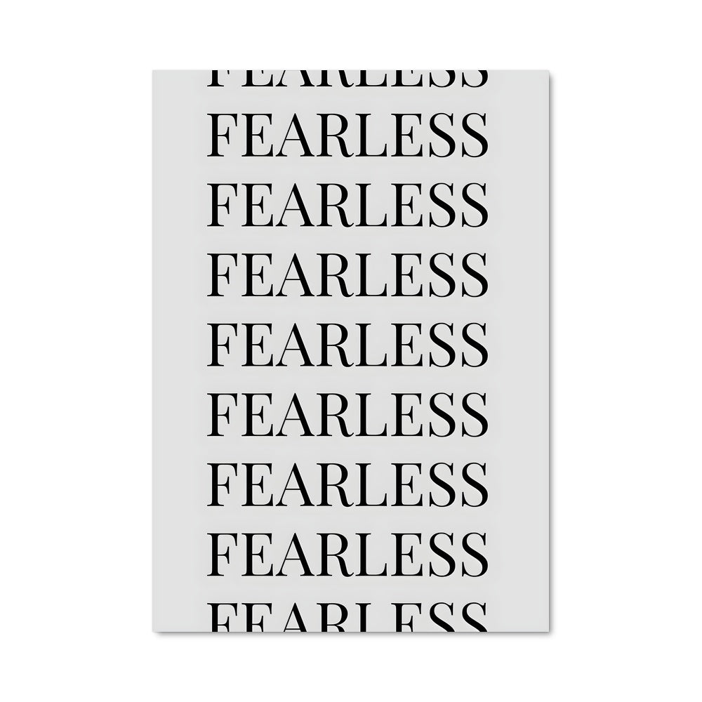 Poster Be fearless 26549