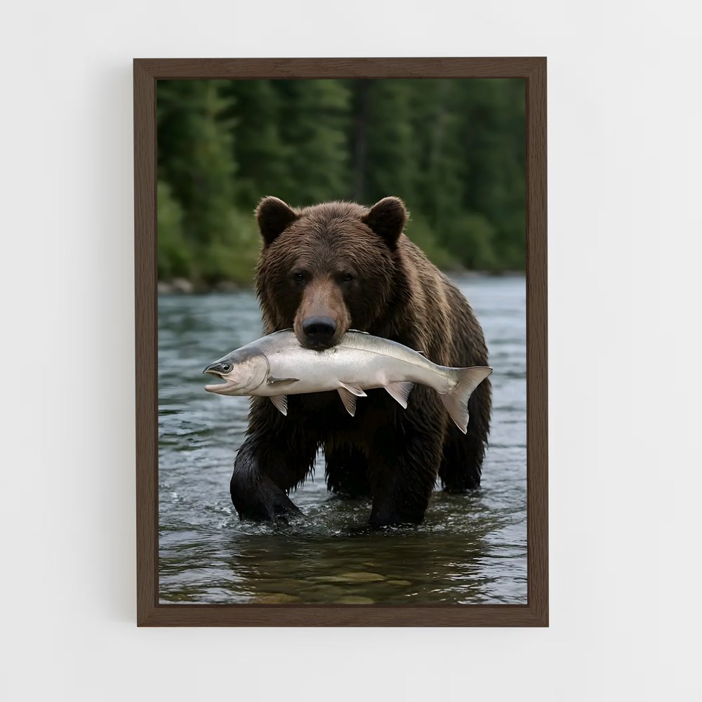 ap-bear-4 cadre Bois foncé