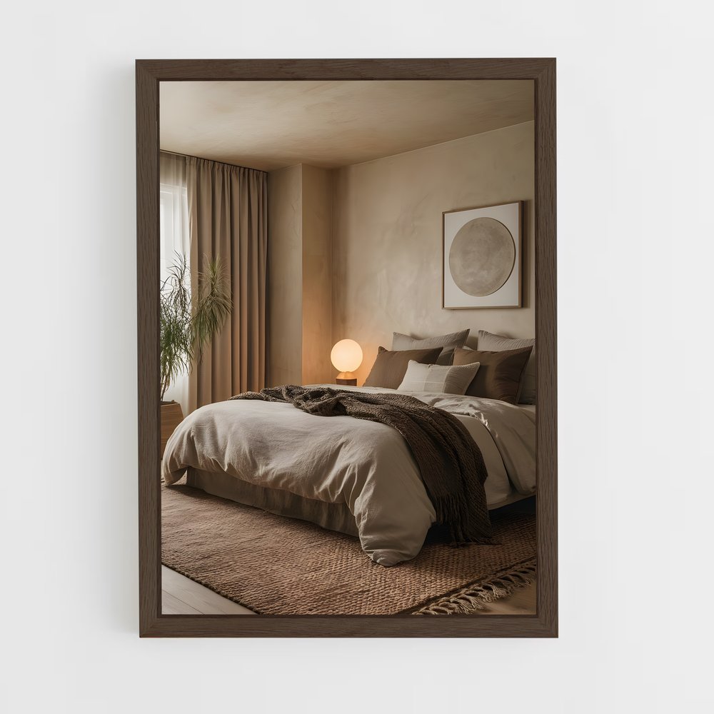 ap-bedroom-5 cadre Bois foncé