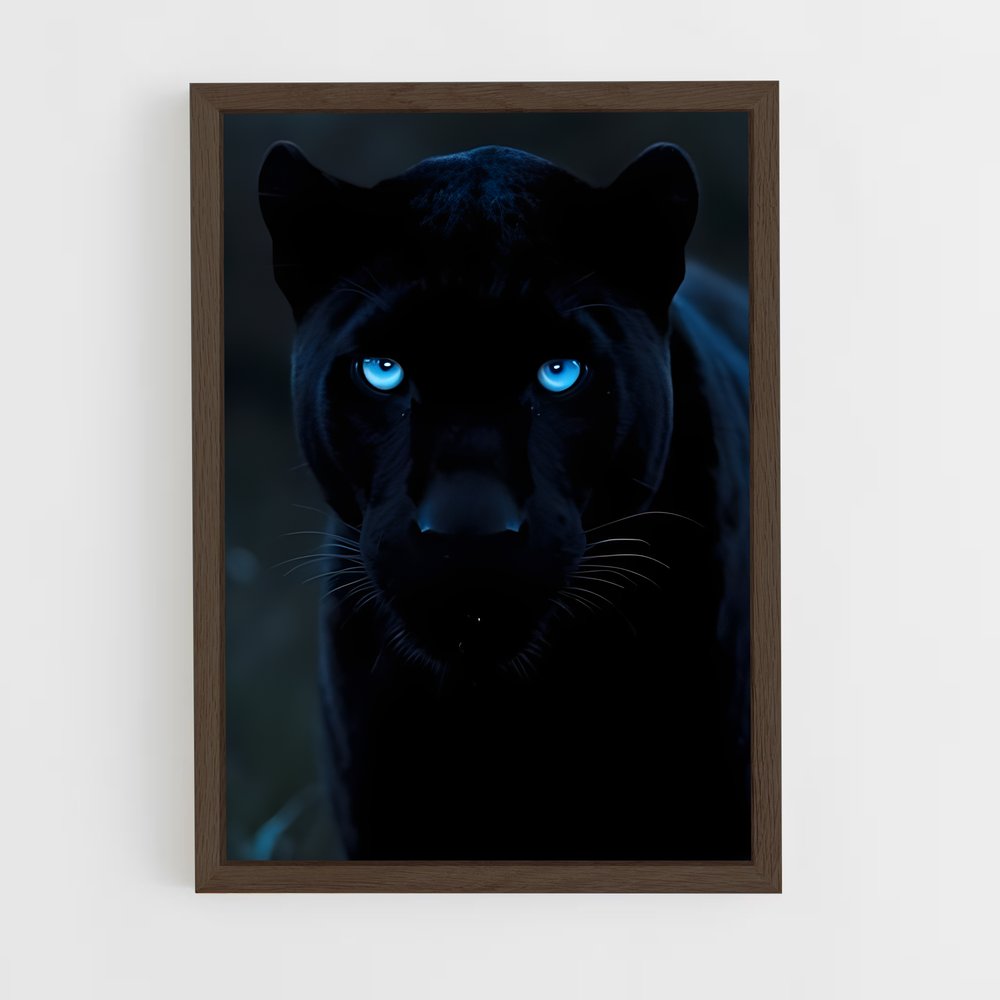 ap-black panther-20 cadre Bois foncé