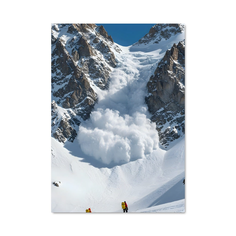 Poster Ski à la Folie