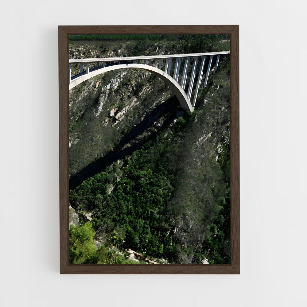 ap-bloukrans bridge south africa-2 cadre Bois foncé