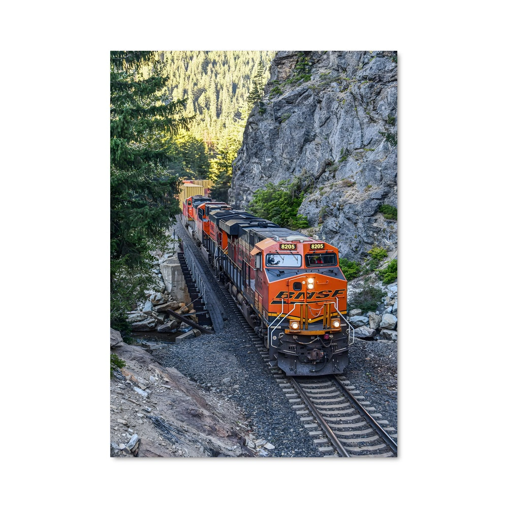 Poster Bnsf railway 81676