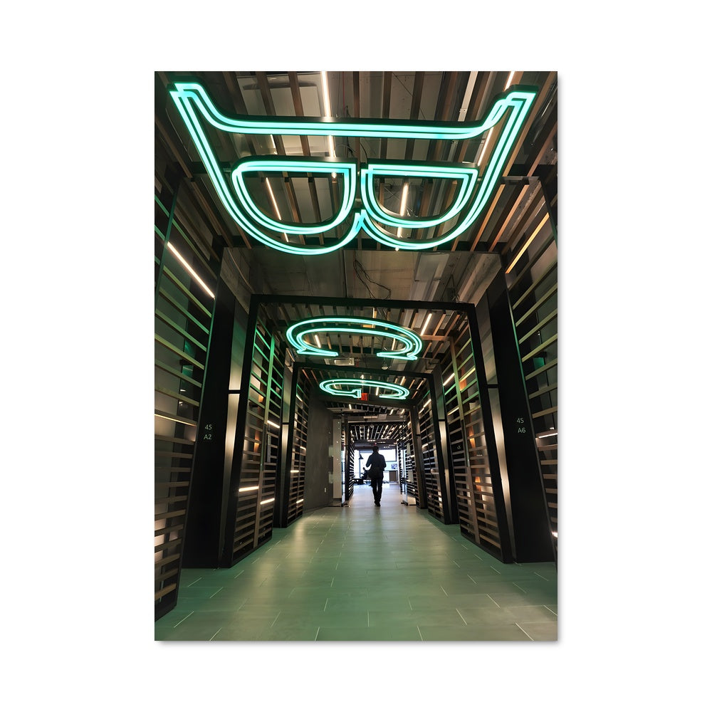 Poster Neon Corridor