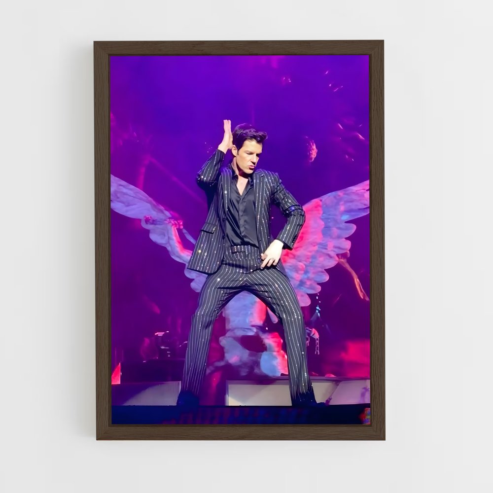 ap-brandon flowers-1 cadre Bois foncé