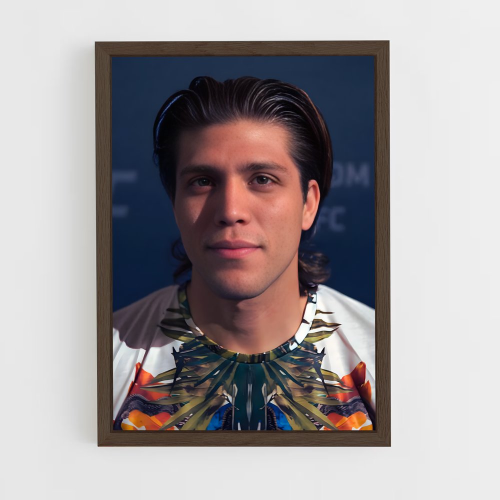 ap-brian ortega-3 cadre Bois foncé