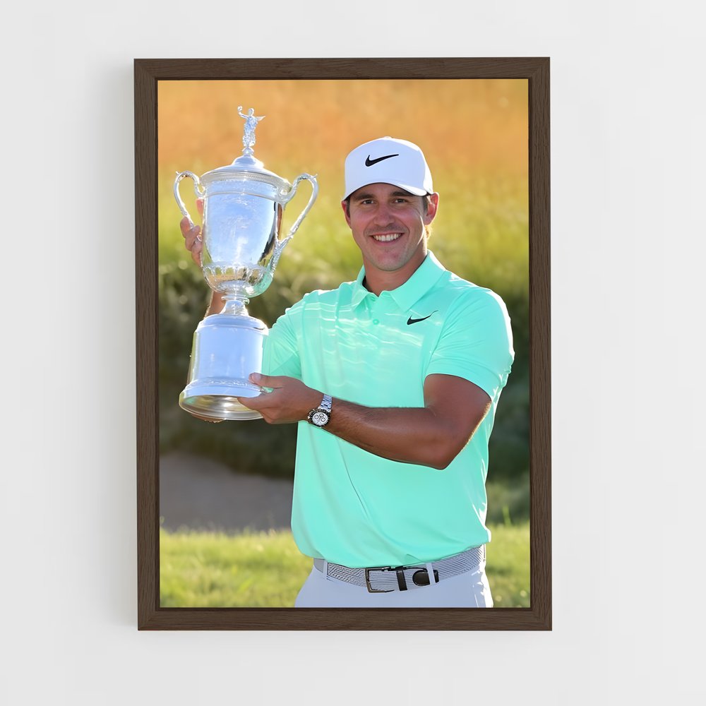 ap-brooks koepka-3 cadre Bois foncé