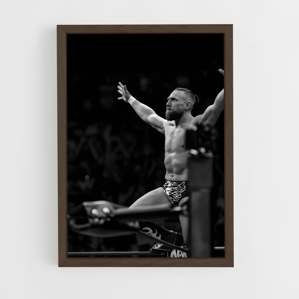 ap-bryan danielson-3 cadre Bois foncé