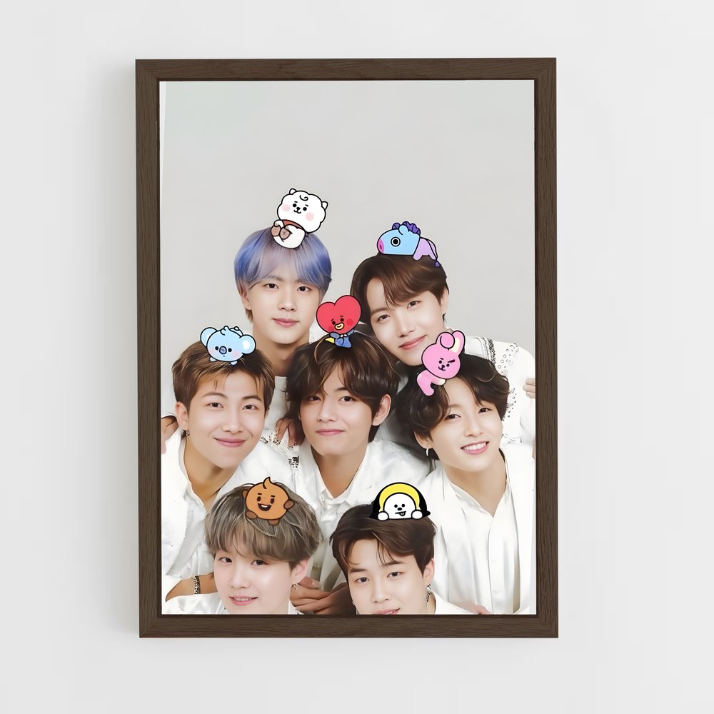 ap-bts-1 cadre Bois foncé
