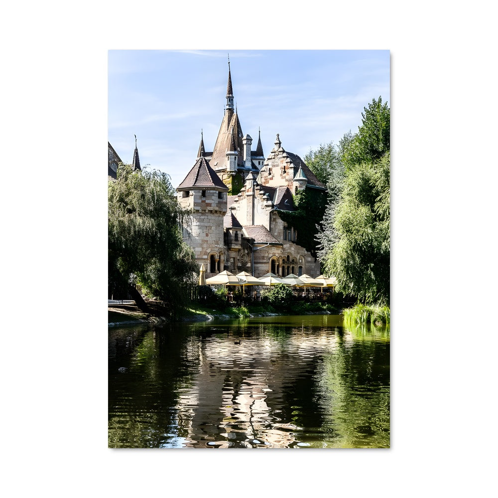 Poster Château de Buda depuis la Rivière
