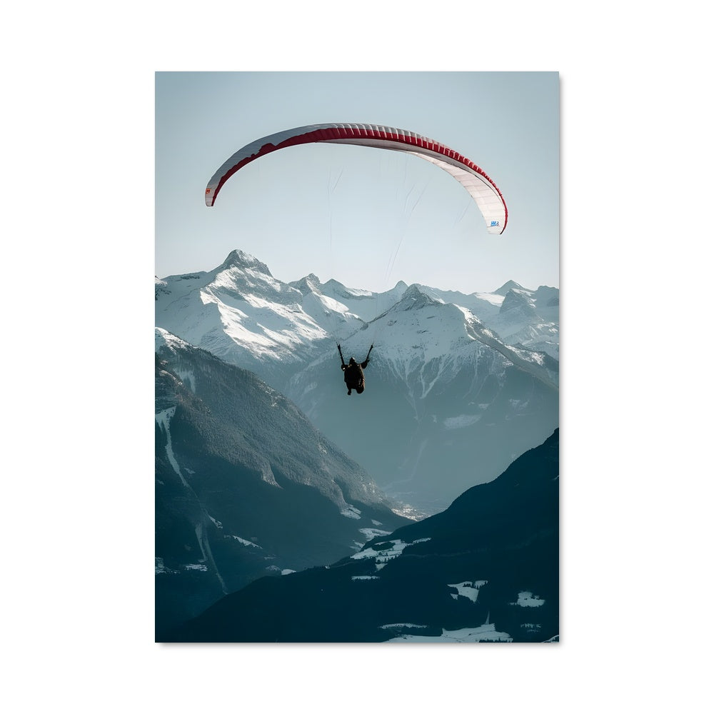 Poster Parapente Élévé