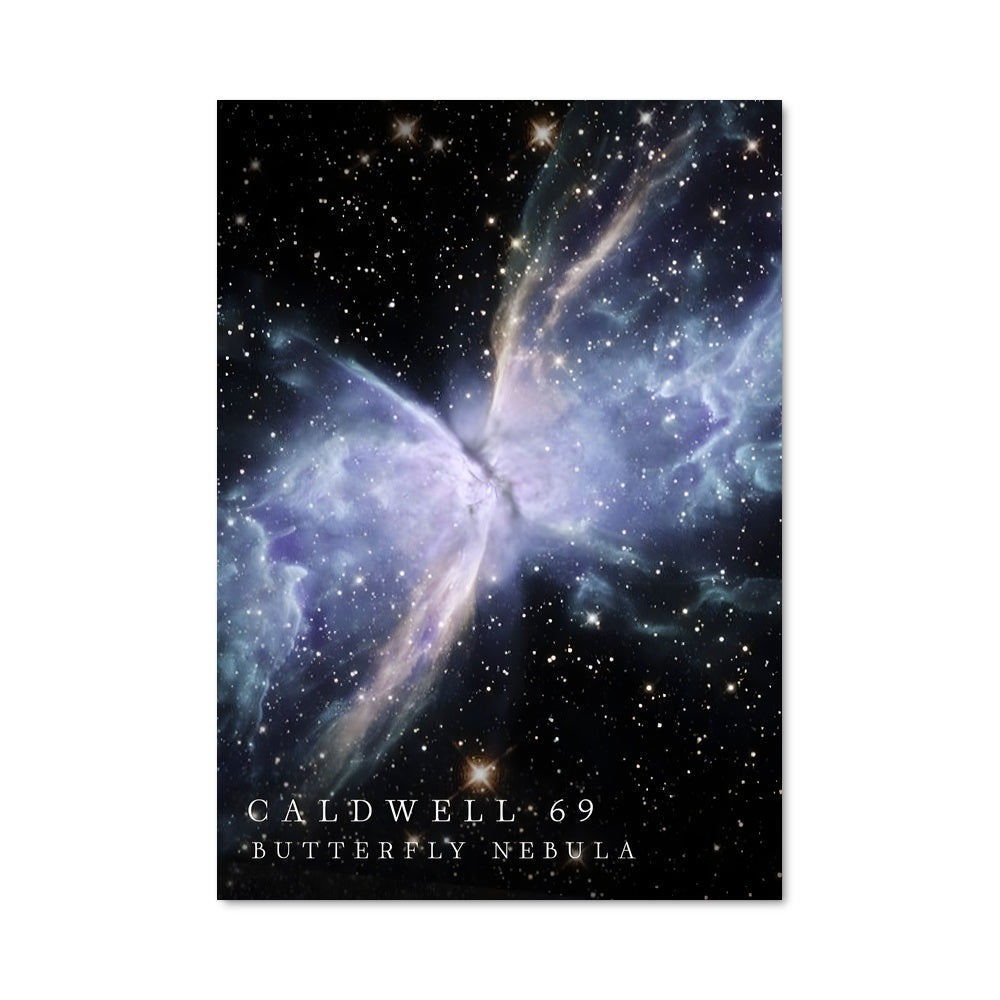 Poster Nébuleuse Papillon