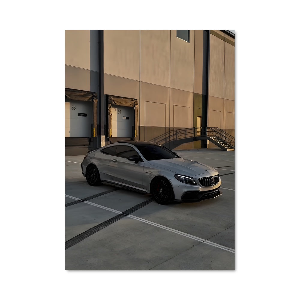 Poster Luxe Argenté