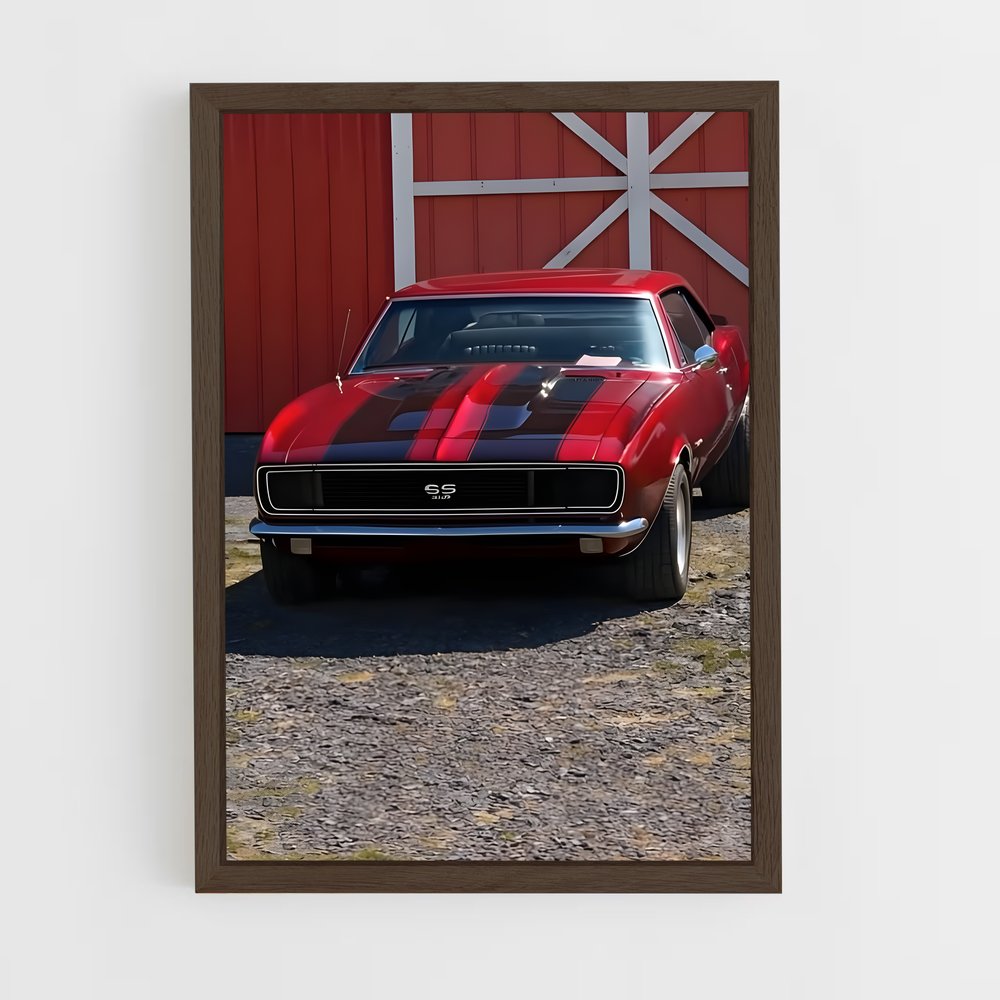 ap-camaro ss-2 cadre Bois foncé